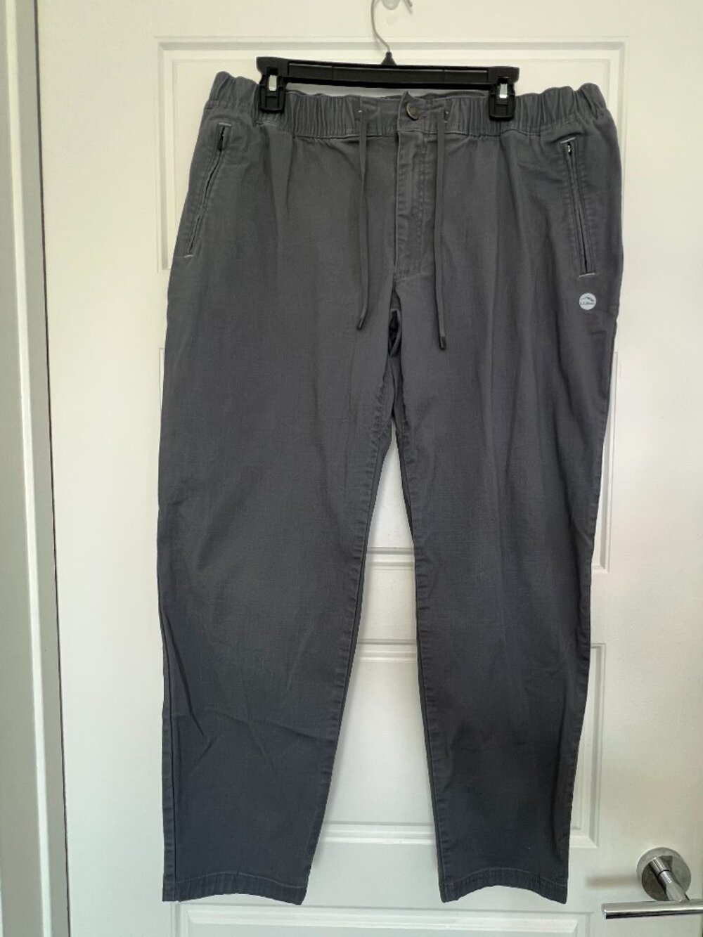 LL Bean Explorer Ripstop Pants Large x 30 Men’s Gray Stretch Outdoors Hiking